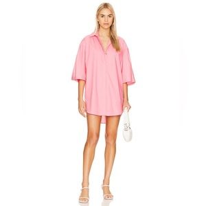 NWT L'Academie Willacy Mini Dress in pink MSRP$198 ( sold out )